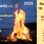 Traditionsfeuer in Merkwitz