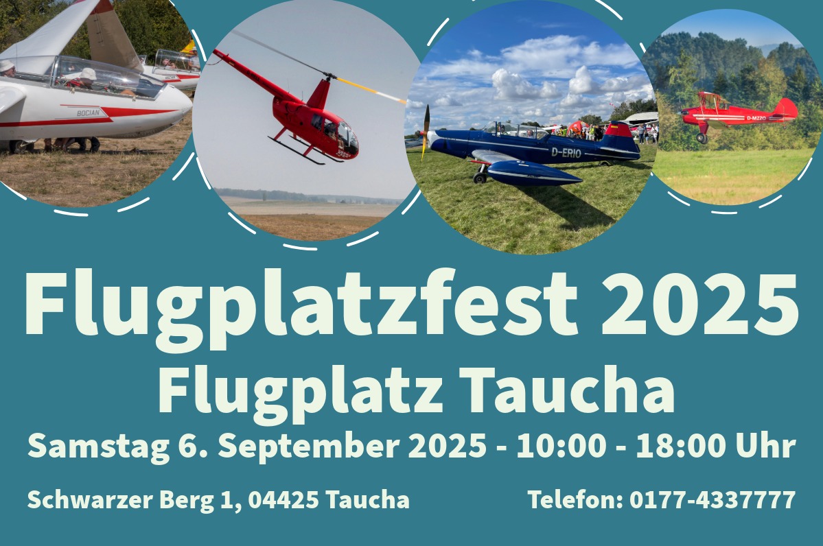 Flugplatzfest 2025 - Flugplatz Taucha