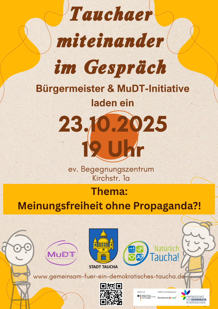 Gesprächsrunde "Meinungsfreiheit ohne Propaganda?!"